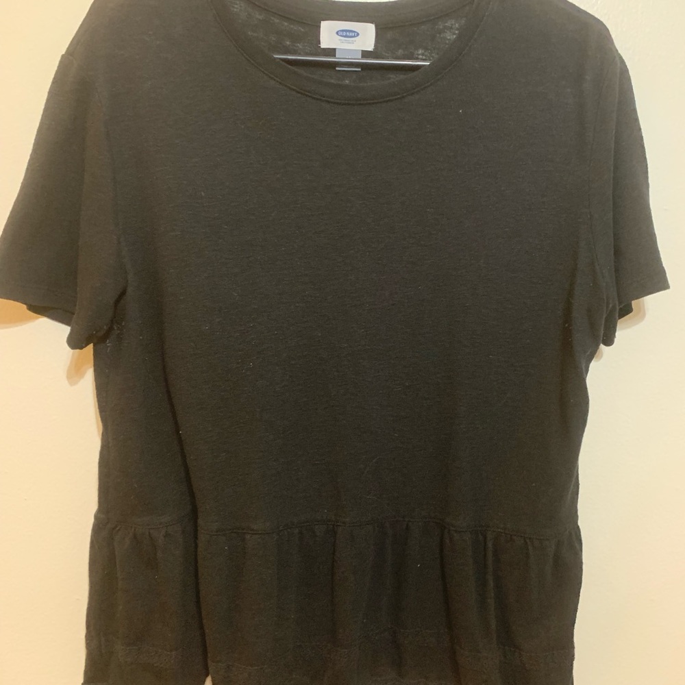 Flutter hem tee